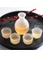 5 Adet Japon Şarap Seti: Sake Fincan, Pot, Meyve Erik Küçük Cam Isıtıcı, Ev Takım Elbise 4