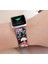 Çin Mürekkep Boyama Çiçek Deri Watch Band Bileklik Için Izle Serisi | Apple Watch Için Band | Deri Watch Band(Yurt Dışından) 4