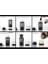 Taşınabilir Çay Tumbler Su Şişesi Çıkarılabilir Çay / Meyve Demlik ve Çay Saklama Bölmesi (Siyah) ile 400 ml 3