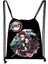 Karikatür Anime Drawstring Çanta Sırt Çantası 1