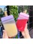 Sevimli Çocuklar Su Şişeleri Pipetler ile Yaratıcı Dondurma Popsicle Sızdır Yalan Plastik (Mor) 3