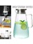 Cam Carafe Soba Üst Güvenli Isıya Dayanıklı Büyük Sürahi Su Isıtıcısı Sıcak ve Buzlu Çay Su Suyu Içecek Dropshipping | Çaydanlıklar (1.5l) 4