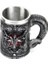 Pentagram Boynuz Kadeh Şarap Cam Gotik Wicca Pagan Mistik Tankard Kahve Bira Kupalar Mistik Wicca Fan Hediye | Şarap Kadehleri 4