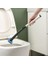 Tek Kullanımlık Tuvalet Fırçası Seti Uzun Kolu Değiştirilebilir Temiz Fırça Kafa Duvara Monte Tuvalet Temizleme Fırçası Banyo Temizleme Aracı | Tuvalet Fırçası Tutucular 4