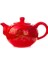 Çin Çaydanlık Porselen Kırmızı Düğün Çay Seti Hediyeler Kutlama Klasik Seramik Çin Kungfu Çay Kupası Su Isıtıcısı Infuser | Demlik Çay Kupası | Infüzyon Setinfüzer Çaydanlık 1