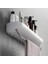 42X12X5.5 cm Duş Depolama Raf Organizatör Banyo Rafları Şampuan Tepsi Standı Tek Çubuk Duş Tutucu Banyo Aksesuarları | Banyo Rafları (Gri-Pole-01) 4