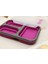 1100ML Silikon Katlanabilir Taşınabilir Öğle Yemeği Kutusu Büyük Kapasiteli Kase Öğle Yemeği Bento Kutusu Katlanır Lunchbox Çevre Dostu | Çevre Dostu (Pembe)(Yurt Dışından) 1