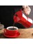 150 ml Kahve Makinesi Pot Alüminyum Mocha Espresso Percolator Pot Kahve Su Isıtıcısı Kafeterya Ev Açık Stopetop Cafe Araçları Kırmızı | Kahve Tencereler(Yurt Dışından) 4