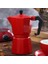 150 ml Kahve Makinesi Pot Alüminyum Mocha Espresso Percolator Pot Kahve Su Isıtıcısı Kafeterya Ev Açık Stopetop Cafe Araçları Kırmızı | Kahve Tencereler(Yurt Dışından) 5