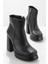 Siyah Kadın Bot & Bootie K02726500009 1
