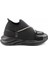 Siyah Streç Kadın Sneaker K01212021417 2