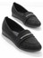 Siyah Siyah Süet Kadın Loafer Ayakkabı K01214032509 1