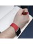 Apple Watch Uyumlu 42 mm Için Gerçek Deri Katmanlı Lob Kordon-Kayış 2