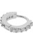Küçük Huggie Küpeler Bakır Zirkon Sarmal Çember Küpe 6 mm. (Yurt Dışından) 1