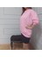 Sıfır Yaka Pembe Sweat 3