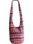 Hippi Crossbody Çantalar Hobo Çantalar Fermuarlı Cep Etnik Tarzı Çanta Kırmızı(Yurt Dışından) 2