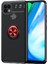Realme C21 Kılıf Yüzüklü Manyetik Ravel Silikon 1