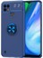 Realme C21 Kılıf Yüzüklü Manyetik Ravel Silikon 1