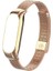 Casestreet Xiaomi Mi Band 7 Kordon Clipsli Hasır Metal Ayarlanabilir Krd 06 Bronz 1