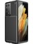Samsung Galaxy S21 Ultra Kılıf Karbon Desenli Lux Negro Silikon 1