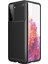 Samsung Galaxy S21 Plus Kılıf Karbon Desenli Lux Negro Silikon 1