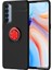 Oppo Reno 4 Pro Kılıf Yüzüklü Manyetik Ravel Silikon 1