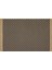 Jüt Siyah 5024 Dokuma Desenli Saçaklı Kilim 1