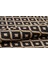 Jüt Siyah 5024 Dokuma Desenli Saçaklı Kilim 3