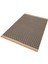 Jüt Siyah 5024 Dokuma Desenli Saçaklı Kilim 4