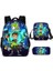 3 Parça Okul Çantası Anime 3D Baskı (Yurt Dışından) 1