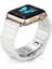 Apple Watch 8 45 mm Uyumlu Seramik Kordon Baklalı Premium Seramik Kayış 1