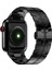 Apple Watch 8 45 mm Uyumlu Metal Kordon Premium Paslanmaz Çelik Kayış Şık & Agresif Tasarım 4