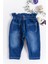 Oyuncak Ayıcıklı Kız Bebek Kot Pantolon Denim Pantolon 3