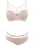 Lejardin Kadın Desteksiz Sütyen Külot Takımı Bralet Takım Basic Cup 4