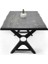 Doğal Ağaç Masif Kütük Masa ( Metal Ayak ) 60CM X150CM + 1 Bank Bench 3