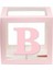 Pembe B Harfli Şeffaf Kutu 1