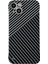 iPhone 13 Pro Max Için Fiber Doku Telefon Kılıf - Gri (Yurt Dışından) 1