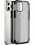 Apple iPhone 12 Pro Kılıf Silikon Kenarlı Sert Buzlu Volks Kapak 1