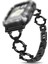 Apple Watch 8 45 mm Uyumlu Metal Kordon Şık Tasarım Luxury Style Kayış 1