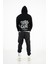 Kapüşonlu Baskılı Sweatshirt BS105 1