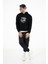 Kapüşonlu Baskılı Sweatshirt BS105 4