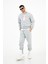 Bisiklet Yaka Baskılı Sweatshirt BS101 2