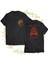 Lotr Dwarf Çift Baskılı %100 Pamuk Siyah Büyük Beden T-Shirt 1