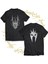 Lotr Sauron Witch King Çift Baskılı %100 Pamuk Siyah Büyük Beden T-Shirt 1
