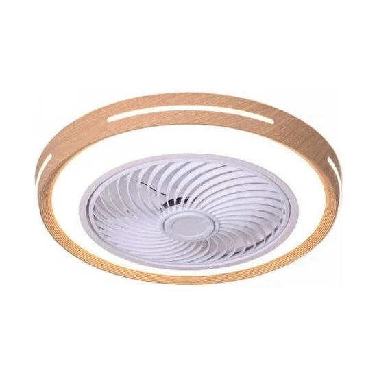 SLD Ahşap Modern Fan Lambası, LED Akıllı Stepless Karartma, Oturma Odası ve Yatak Odası Için Tavan Fanı, Abd Standart 110 V 2.4gapp + Esneksiz