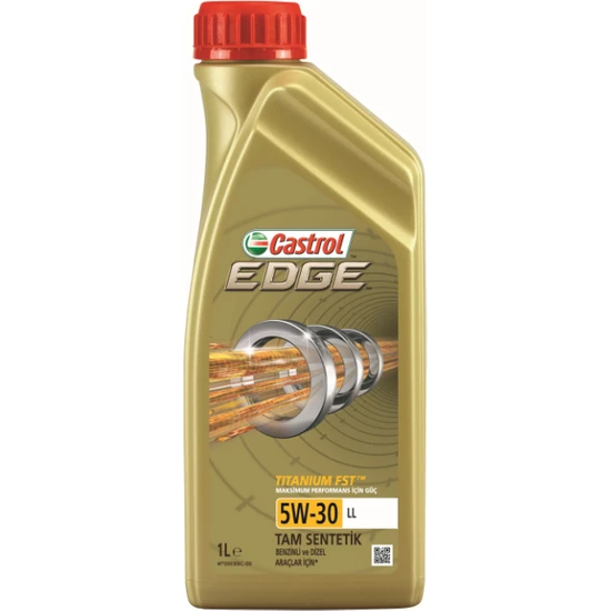 Castrol Edge 5W-30 LL Tam Sentetik Dpf Motor Yağı 1 Litre (Üretim Yılı:2022)