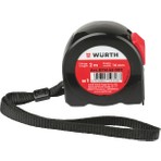 Würth 5 Metre Çelik Şerit Metre Ölçü Metresi 5*19mm Germany