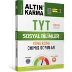 Altın Karma Yayınları  TYT Sosyal Bilimler Konu Konu Çıkmış Sorular