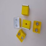 Bh 8 mm Tek Lama Çift Vida Hidrolik Boru Kelepçesi