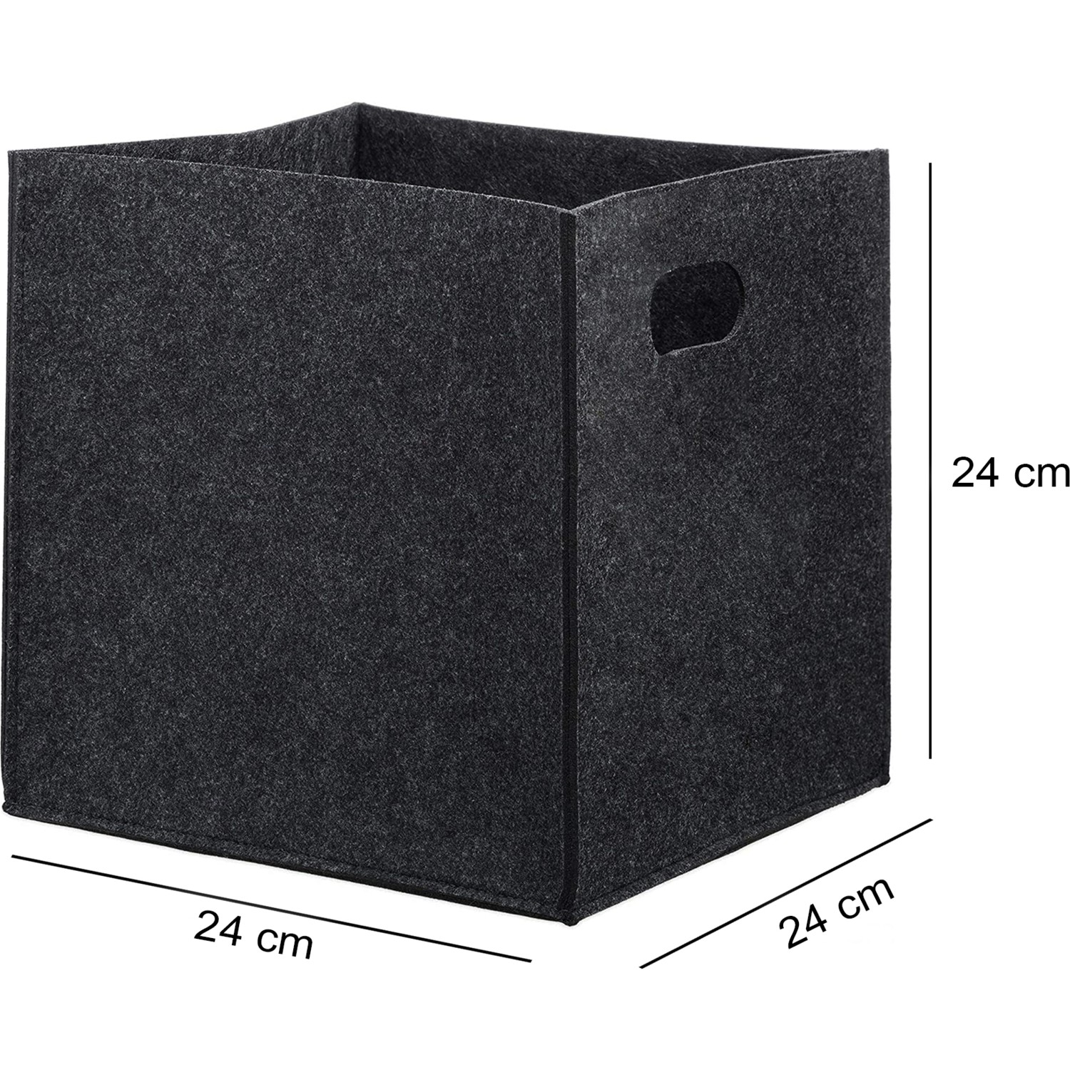 Homing Keçe Sepet Organizer Dolap Içi Düzenleyici 24X24 cm Fiyatı